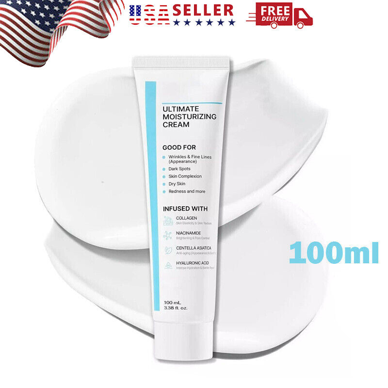 Moisturizing Face Cream for All Skin Types - Hydrating Anti-Aging Formula
