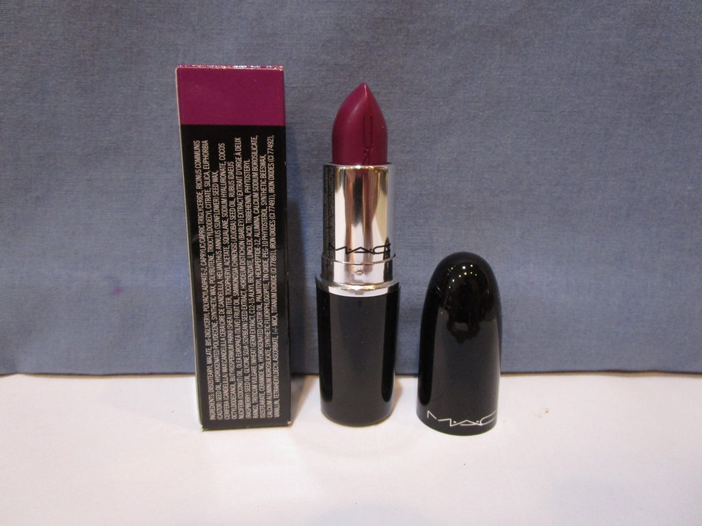 Figgy Lipstick by MAC LusterGlass Sheer Shine 0.12 oz