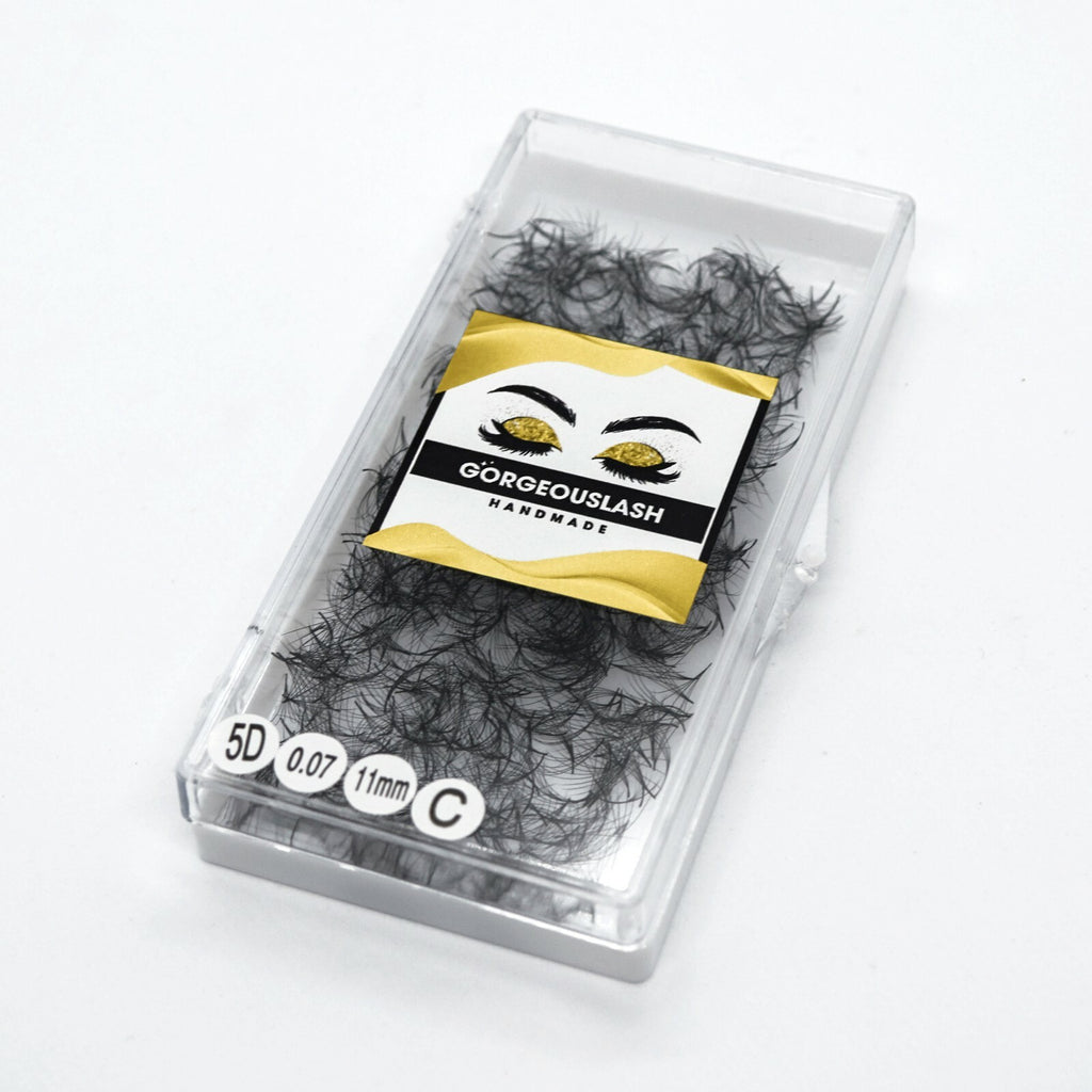 1000 Fans Premade Volume Eyelash Extensions - Handmade Lash Fans for Lash Artists
