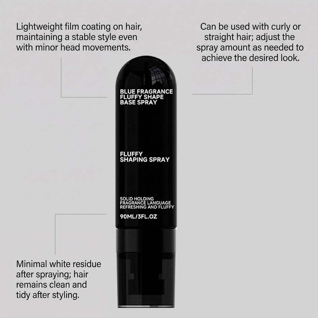 2-Pack Volumizing Hair Spray with Peach Scent - Lightweight, Long-Lasting Hold