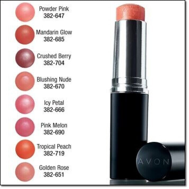 Be Blushed Cheek Make-Up - Avon .28 oz, All Shades (Shade Drop-Down)