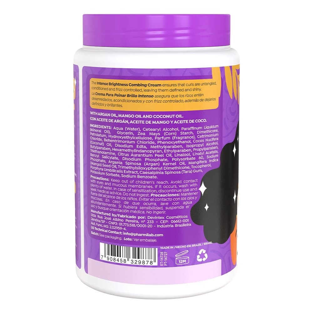 Maximum Shine Leave-In Hair Cream for Curly & Coily Hair - 35.27 Fl Oz
