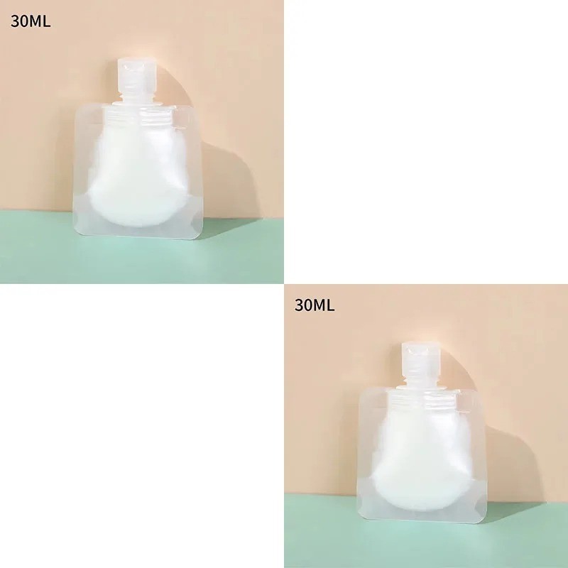 10 Pack Travel Toiletry Pouches TSA Approved Refillable Portable Organizer