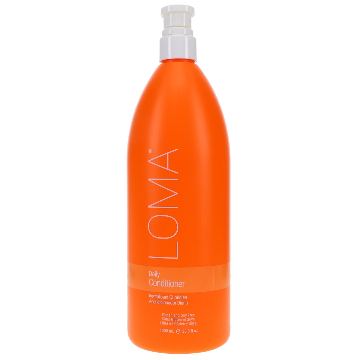 Loma Daily Conditioner 33.8 oz for All Hair Types, Detangler & Heat Protectant
