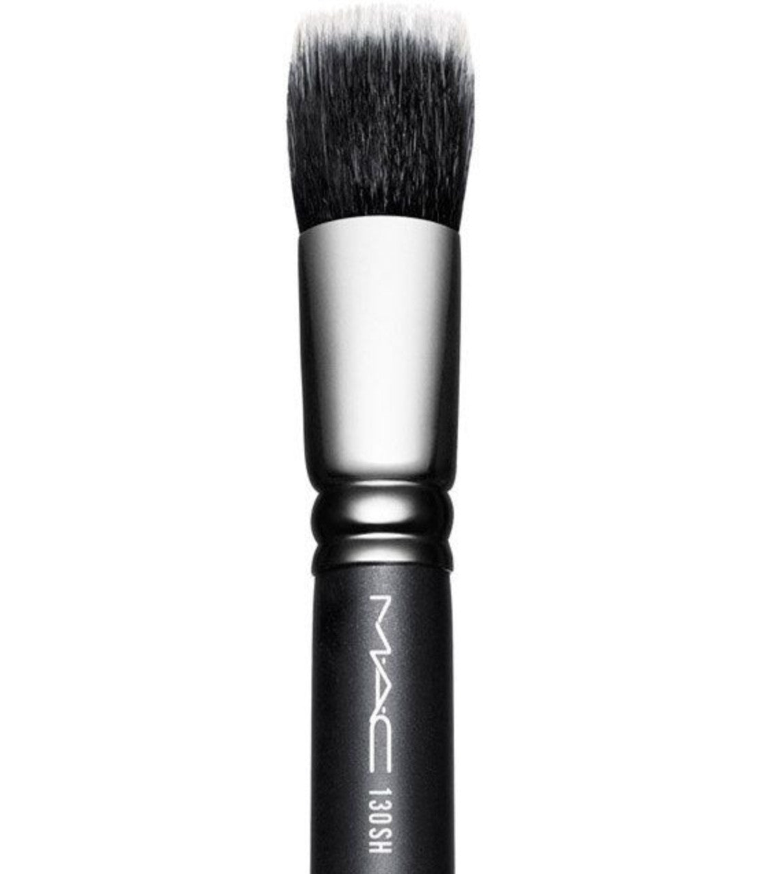 Mac 130SH Short Handle Synthetic Duo Fibre Flat Brush