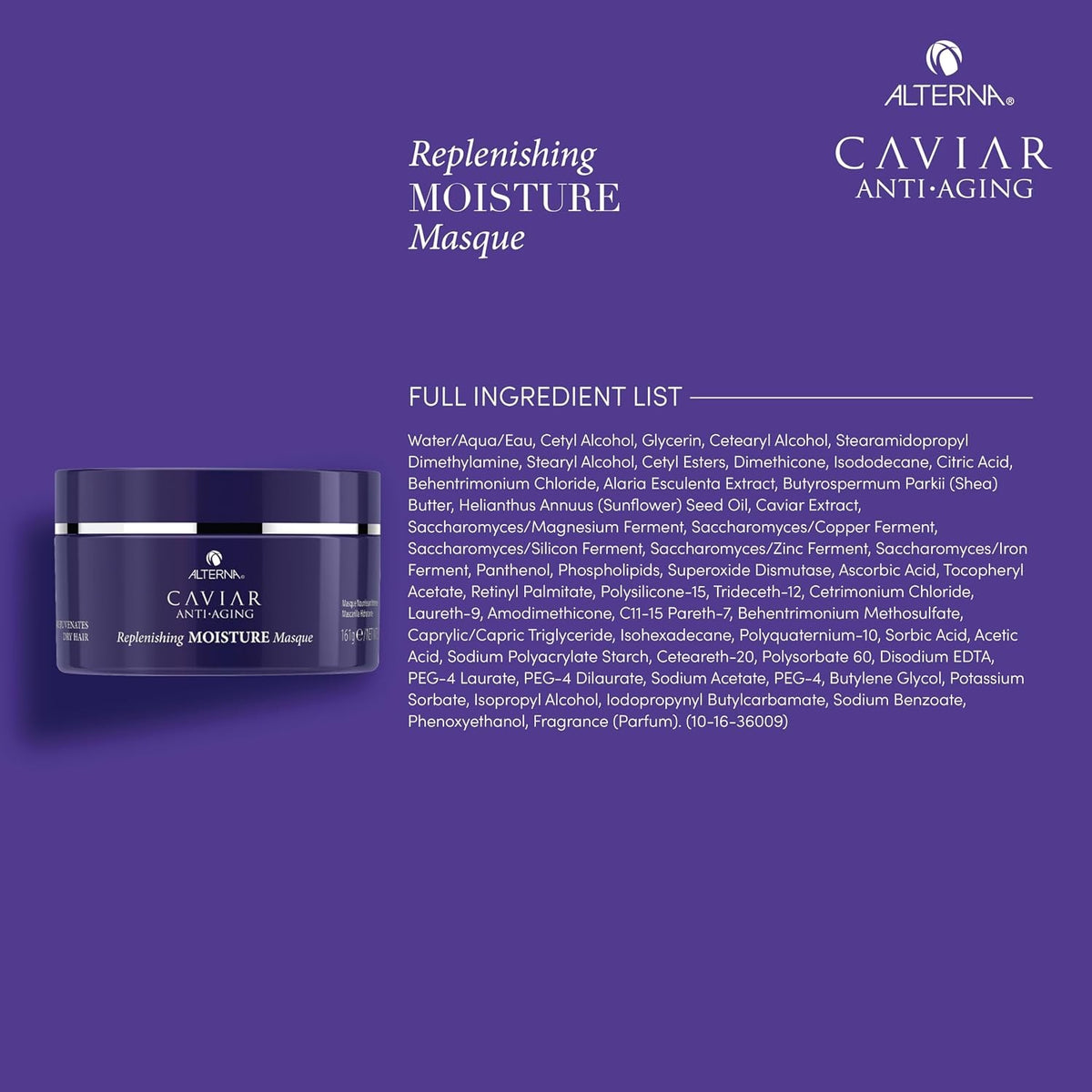 Replenishing Moisture Hair Masque - Sulfate-Free, 5.7 oz, Model 2400344