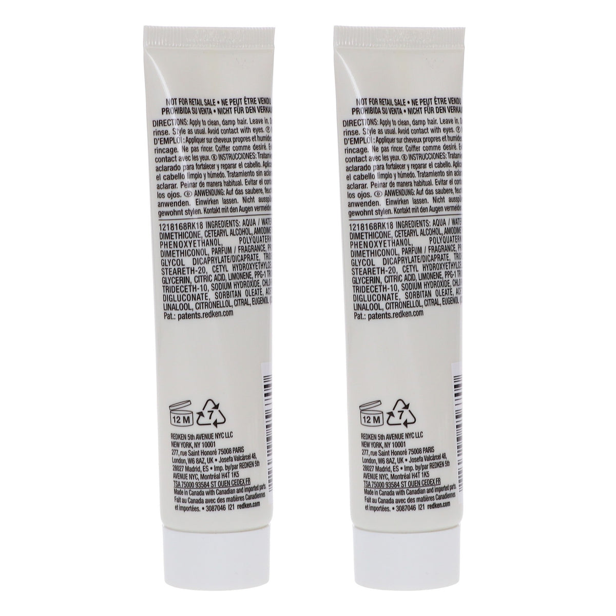 Redken Acidic Bonding Concentrate Leave-In Hair Treatment 2 Pack - Damaged & Processed Hair Repair
