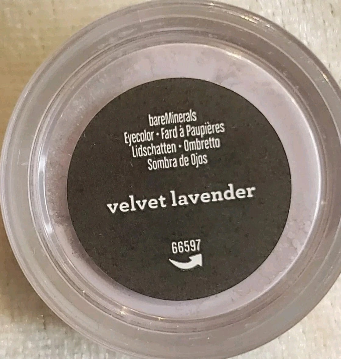 BareMinerals Velvet Lavender Eye Shadow .28g Sealed