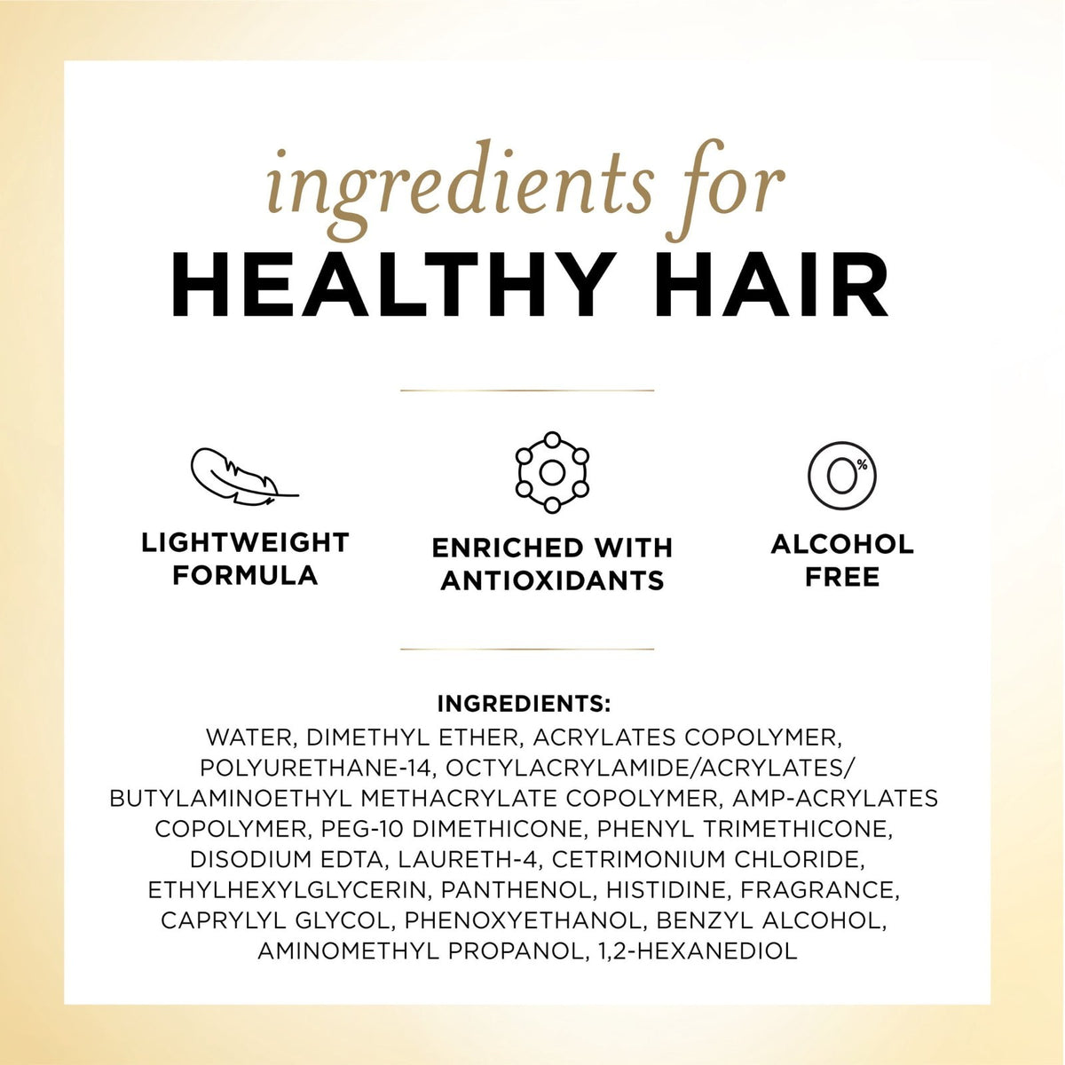 Pantene Flexible Hold Hair Spray Level 3 Alcohol-Free 14oz Set