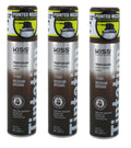 Kiss Tintation Temporary Hair Color Spray Medium Brown 2.82oz Pack of 3
