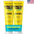 Moisturizing Curly Hair Shampoo & Conditioner Set with Shea Butter & Marula Oil