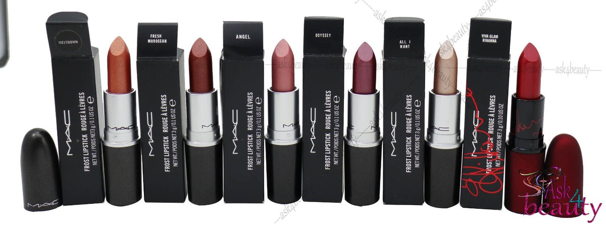MAC Frost Lipstick – Choose Shade (0.1oz / 3g) New In Box