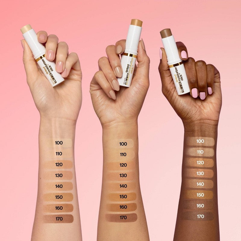 Glimmer Tinted Moisturizer Stick – Lightweight Foundation, 2-Pack