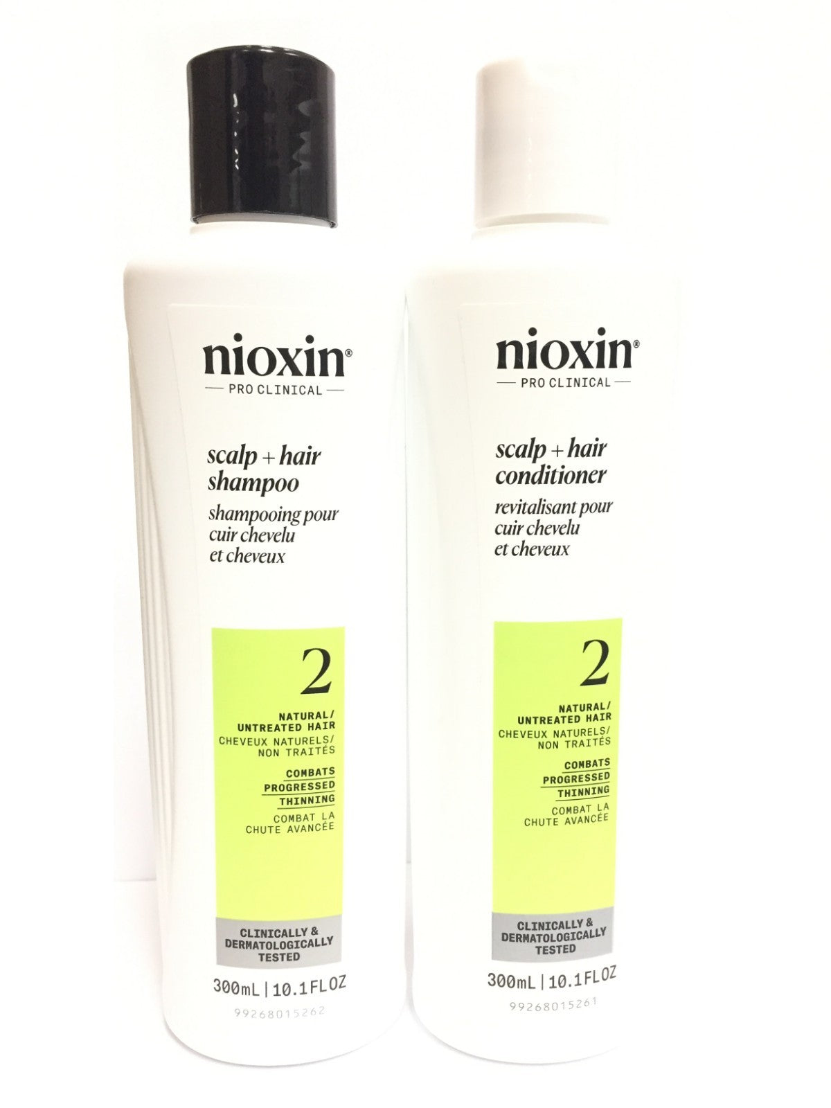Nioxin System 2 Duo Shampoo & Conditioner Set - 10.1 oz Each