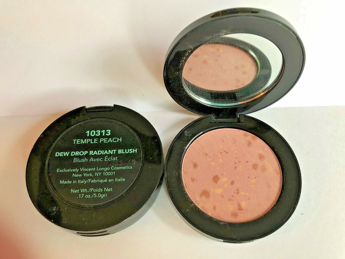 Vincent Longo Dew Drop Radiant Blush Temple Peach 0.17oz - New No Box
