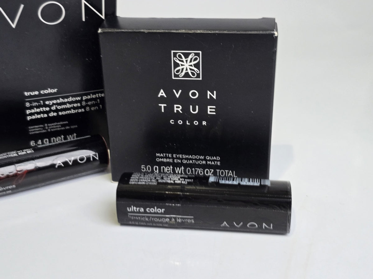 Avon Makeup Lot: Eyeshadow Palettes, Lipsticks, Extra Lasting Ink Set