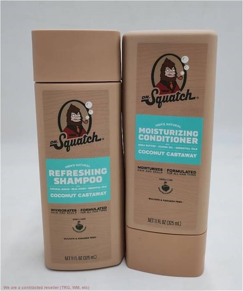 Men's Coconut Shampoo & Conditioner Set - Natural Hair Care Duo