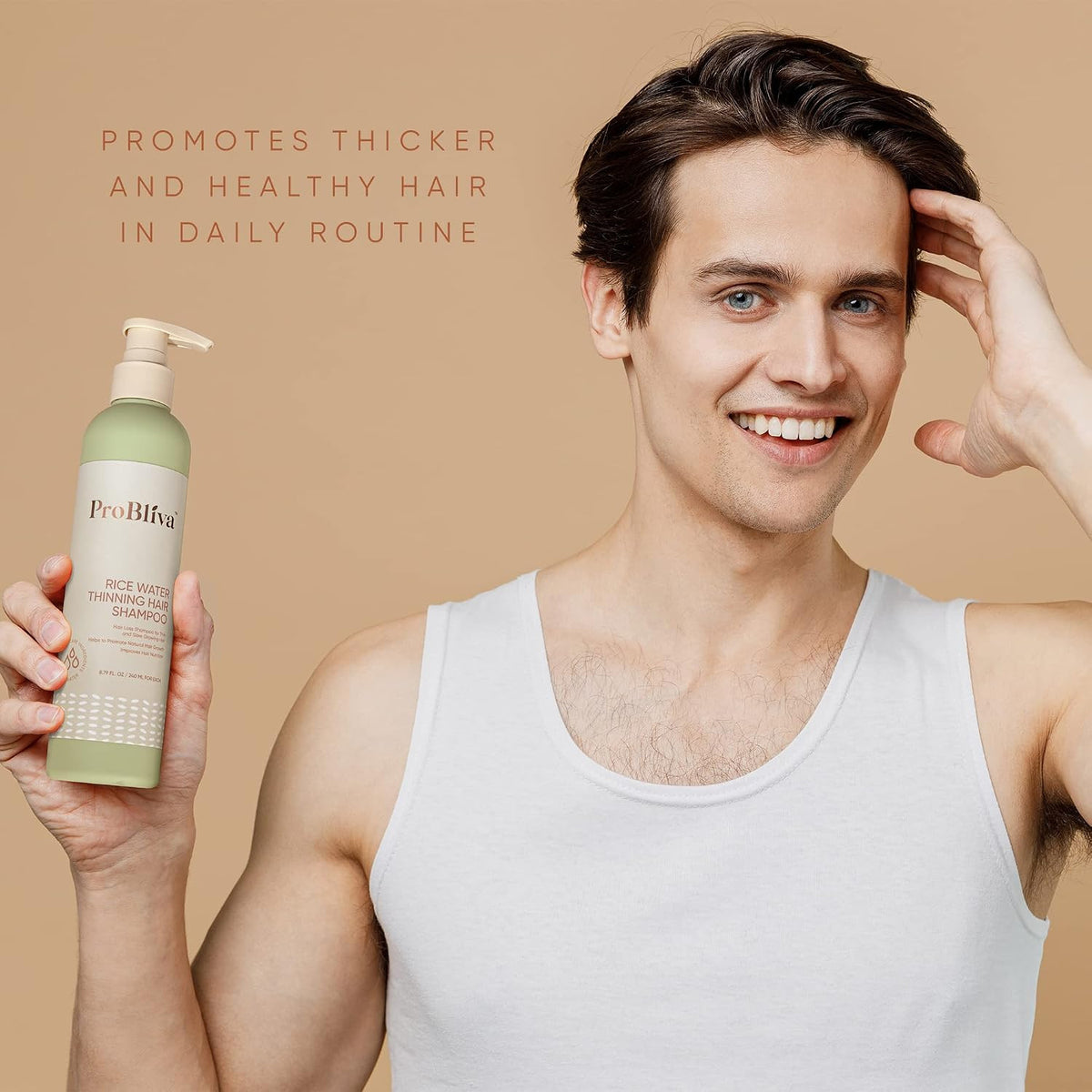 Rice Water Hair Loss Shampoo & Conditioner Set for Thinning Hair - Regrowth & Nourishment