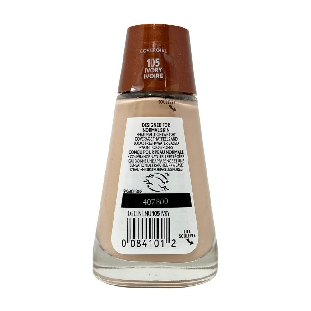 2 Pack Liquid Foundation 105 Ivory - Face Makeup for Flawless Skin