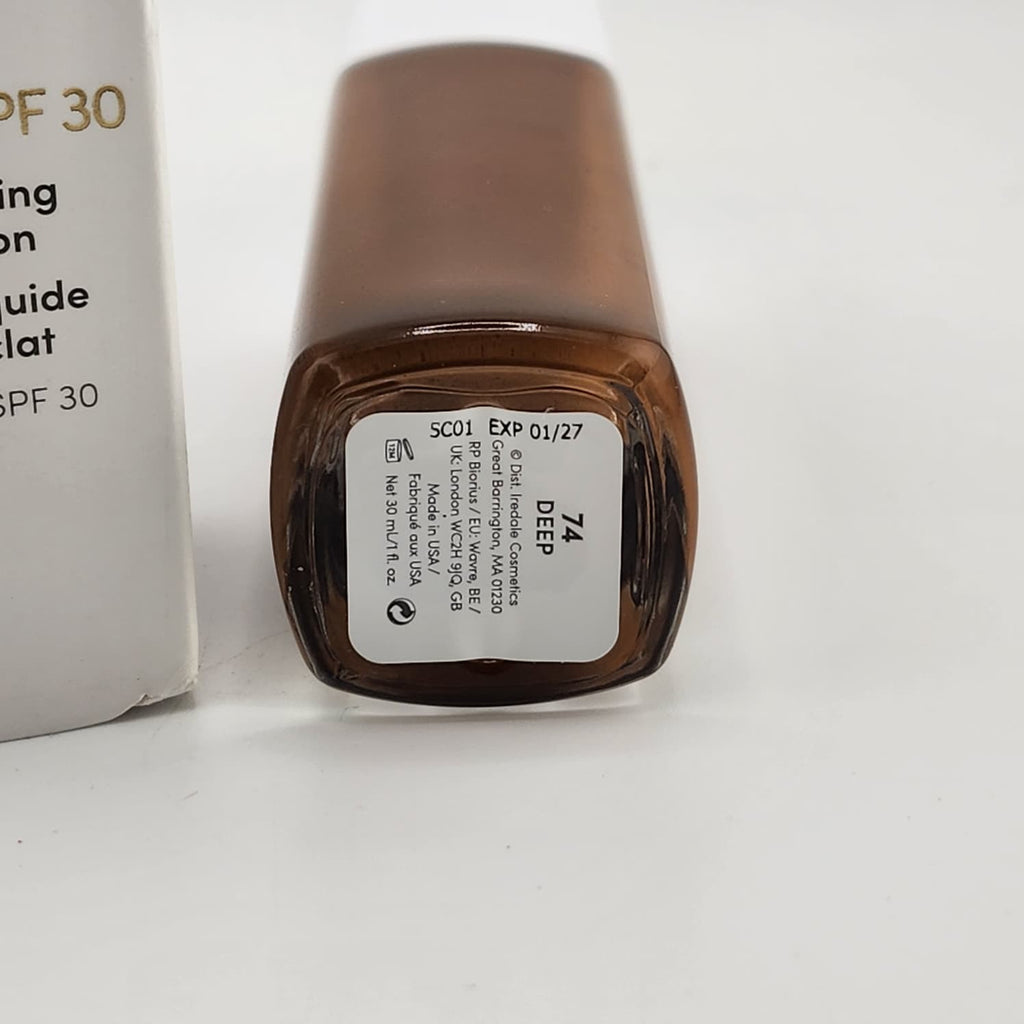 Liquid Foundation SPF30 - Deep 74, 30ml, Lightweight, Buildable Coverage