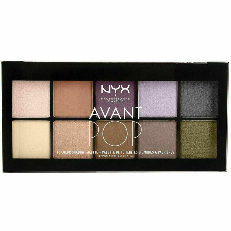 10-Color Eyeshadow Palette - Custom Shade Selection, New & Sealed