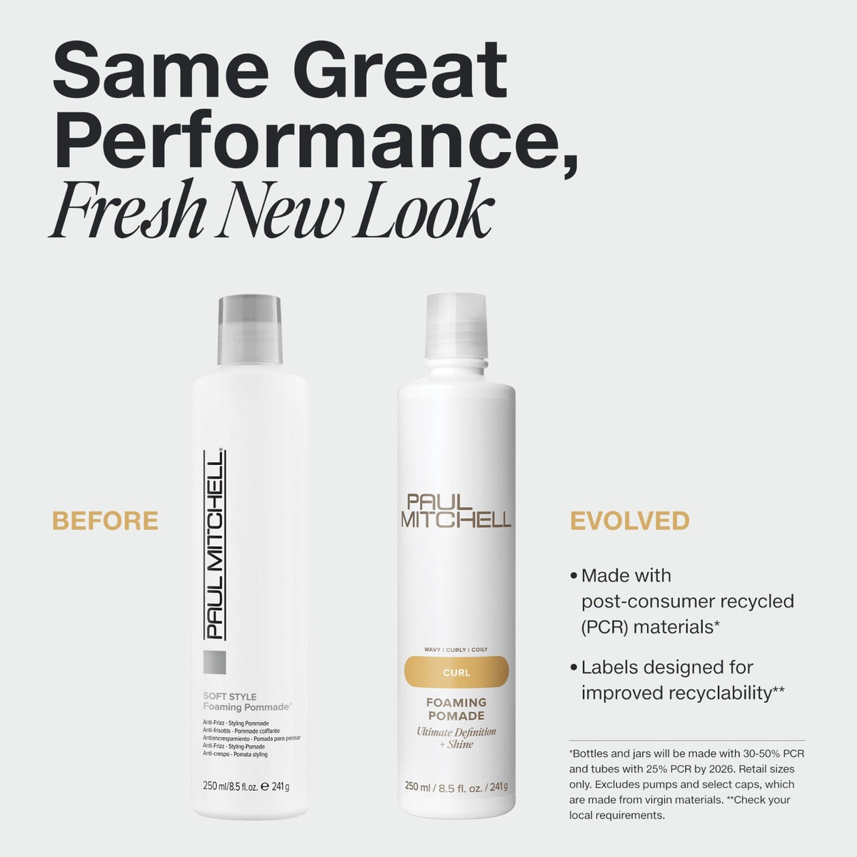 Foaming Hair Pomade for Shine & Control - Texturizing Finish