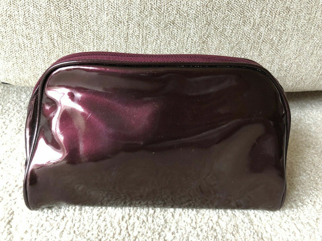 Luxury Clutch Bag for Makeup and Cosmetics with Rose Accent - Compact Purse
