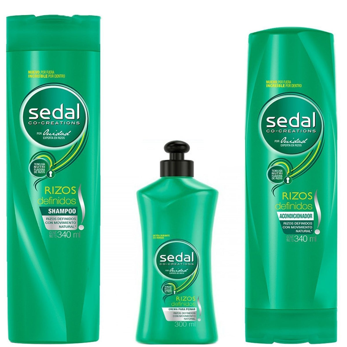 Defined Curl Hair Care Set - Shampoo Conditioner & Styling Cream 3 pcs