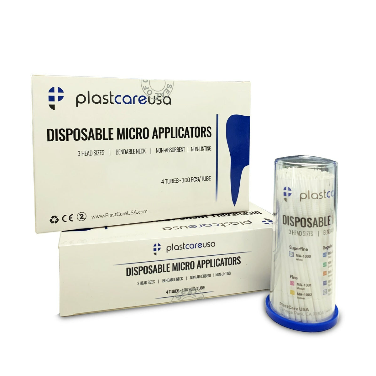 Dental Micro Applicator Brushes - Microbrush Dental Applicators for Eyes & Dental Use