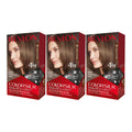 Revlon ColorSilk Permanent Hair Color #40 Medium Ash Brown Pack of 3