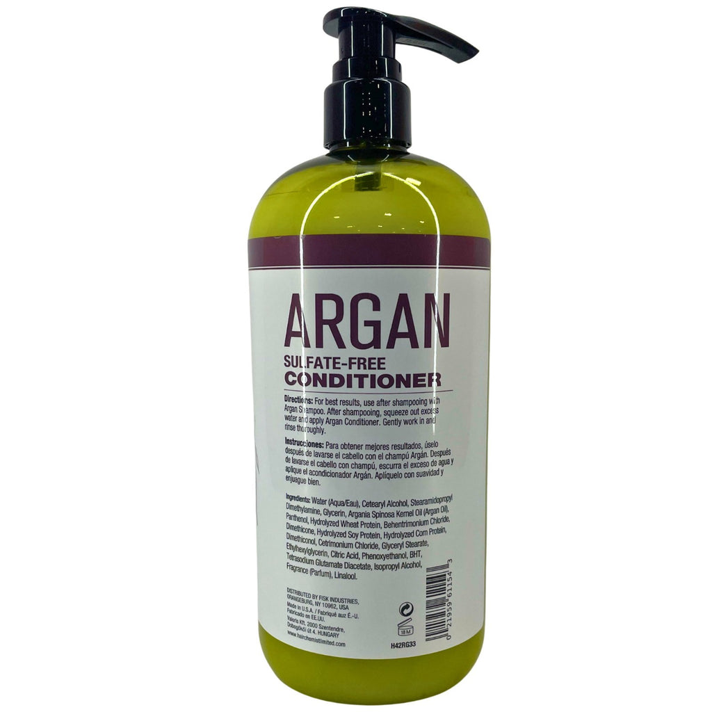 Argan Sulfate-Free Hair Conditioner for Volume & Strength - 33.8 fl oz