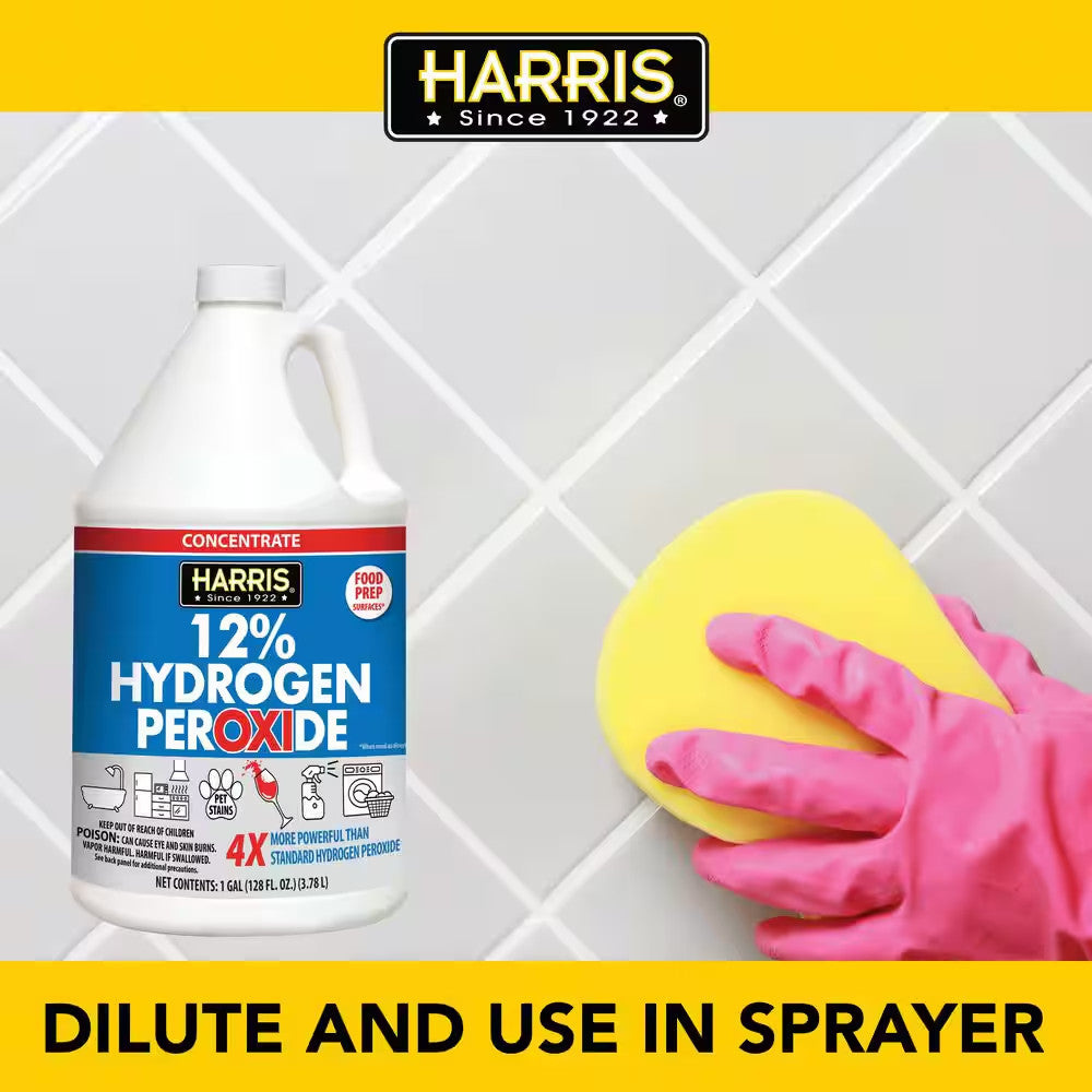 128 Oz Hydrogen Peroxide All Purpose Cleaner - Food Grade Disinfectant