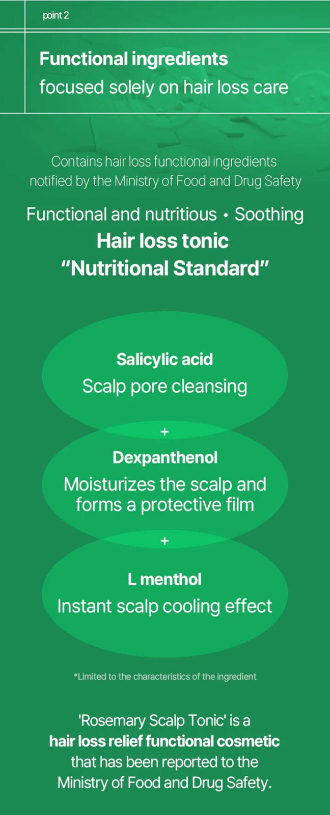 Scalp Tonic with Rosemary and Biotin for Hair Growth - 100ml