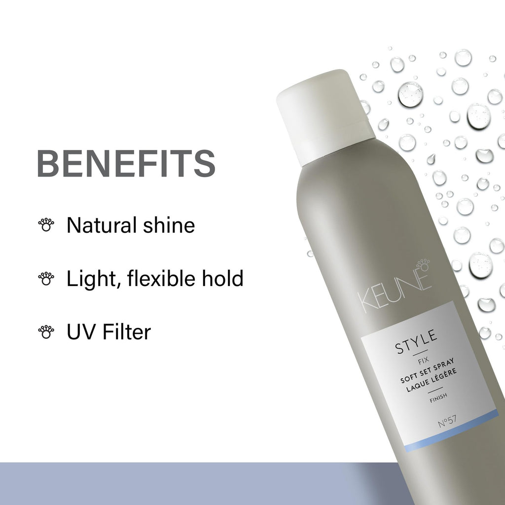 Light Hold Hairspray with UV Protection - 9.2 Oz