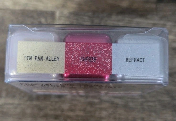 About-Face Fractal Eye Paint Minis - 3 Colors Glitter Eye Shadow Set
