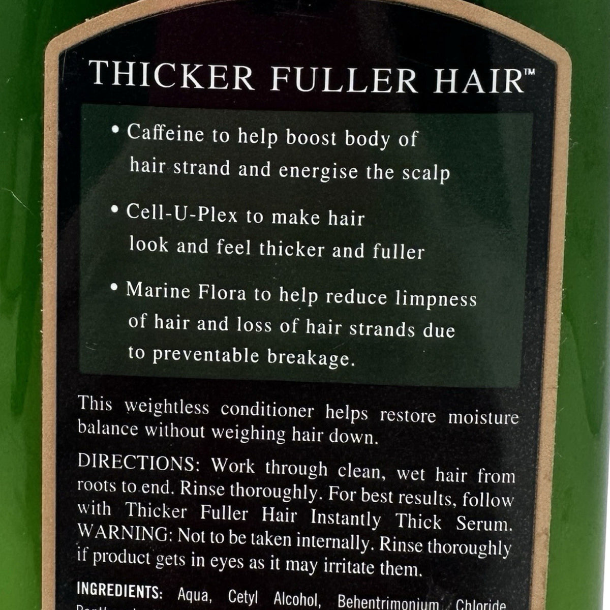 Weightless Conditioner for Thicker Hair with Caffeine - 12 oz