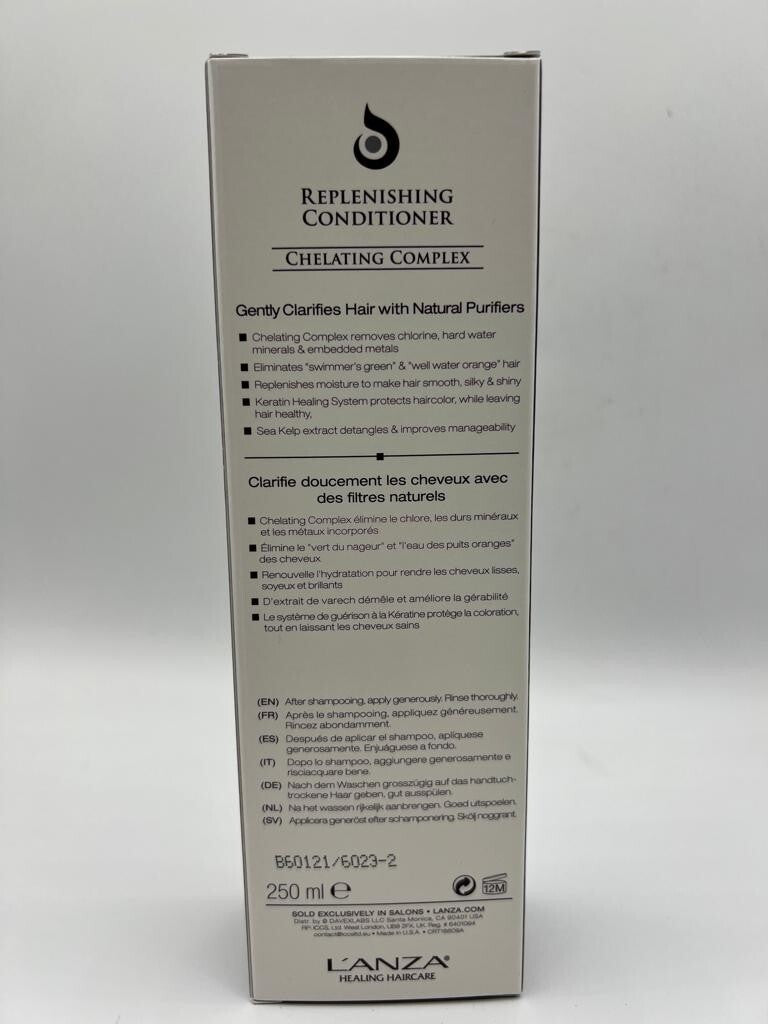 Lanza Healing Pure Replenishing Conditioner 8.5 Oz 2-Pack - Hair Care