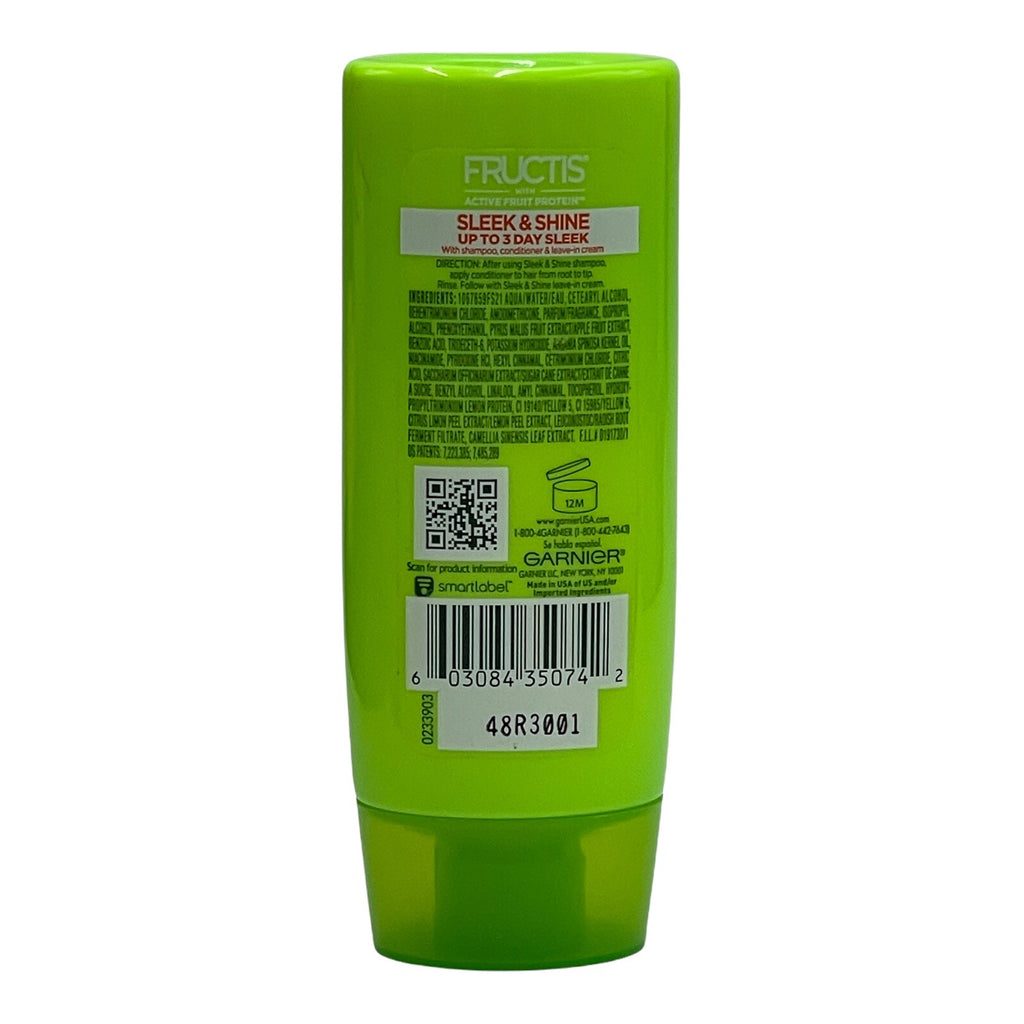 Garnier Fructis Sleek & Shine Fortifying Conditioner Travel Size 3 oz - 9 Pack
