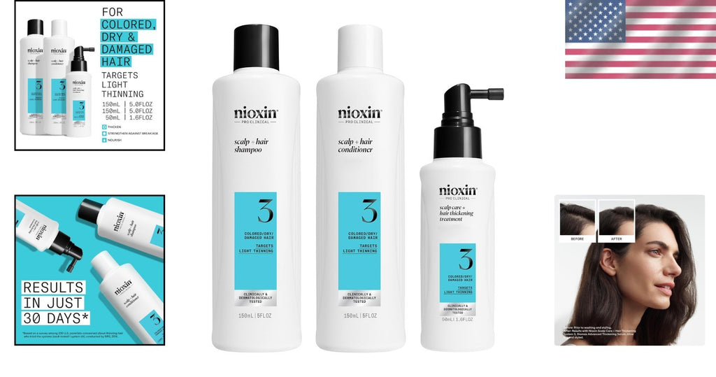 Hair Thickening System with Biotin Gel for Thinning Hair - Unbranded
