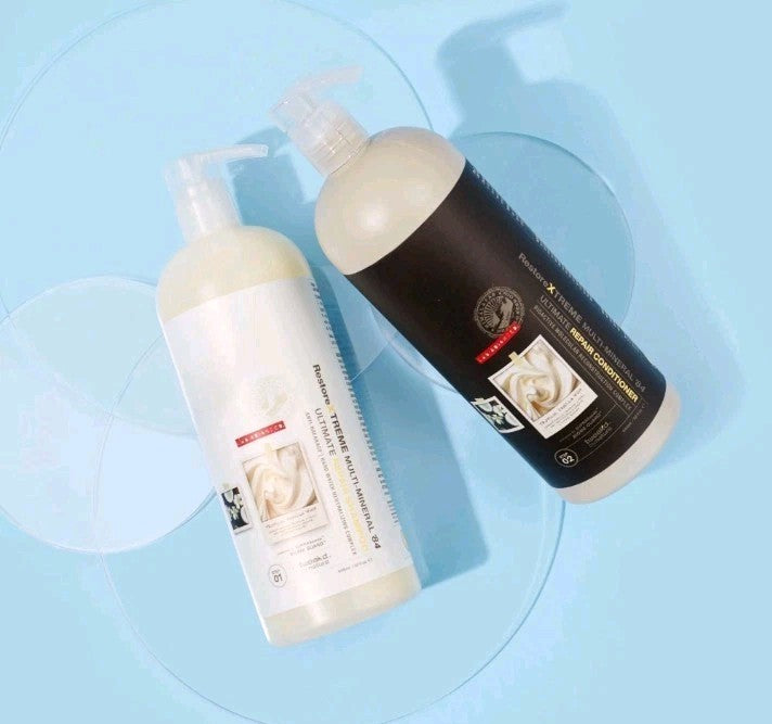 RestoreXTREME Tropical Vanilla Hair Shampoo & Conditioner Set - 32 Oz