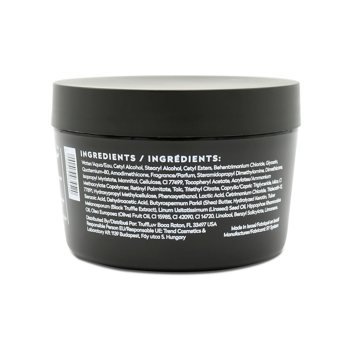 Black Truffle Hair Mask Deep Conditioning Sulfate & Paraben Free - 8.45oz