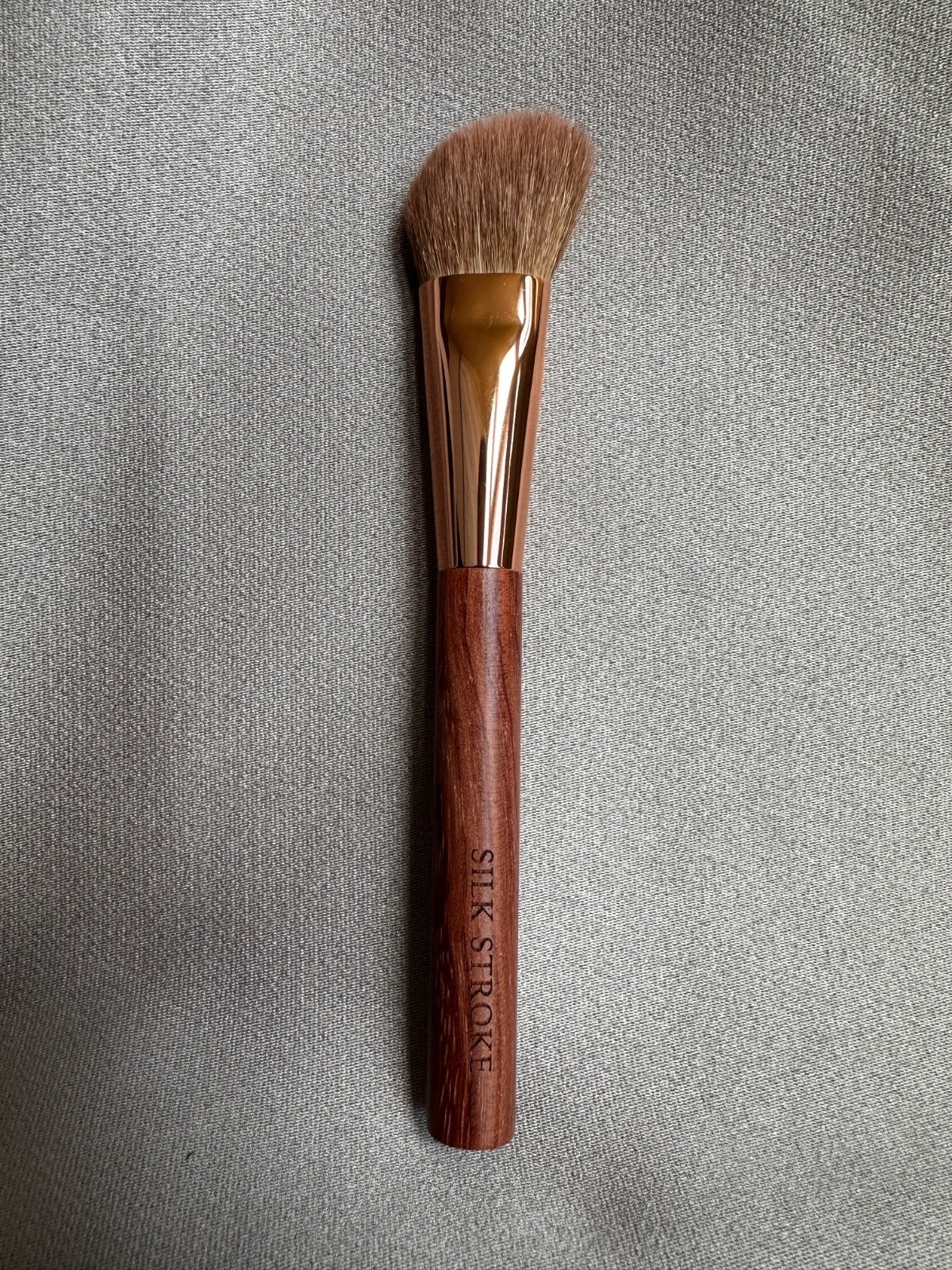 Contour Brush - Natural Goat Hair Face Brush for Blush, Bronzer & Powder