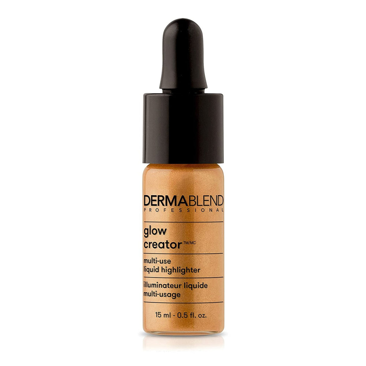 Dermablend Glow Creator Liquid Highlighter Makeup Gold Color 0.5 Fl Oz