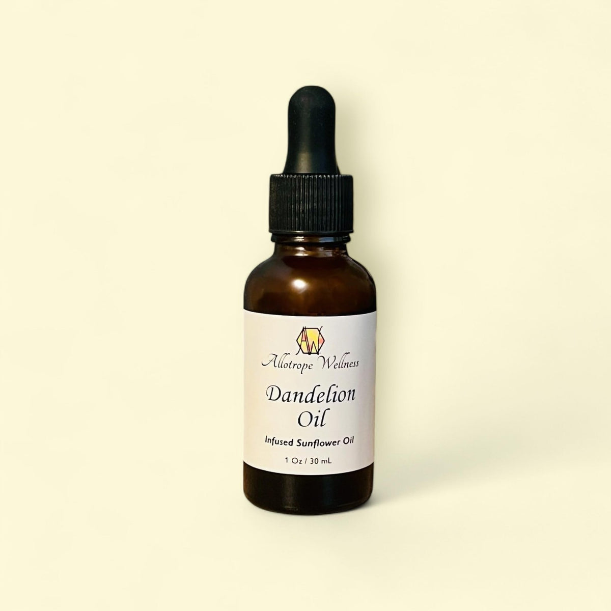 Natural Dandelion Oil for Hair & Skin Care Moisturizer - 1 Oz
