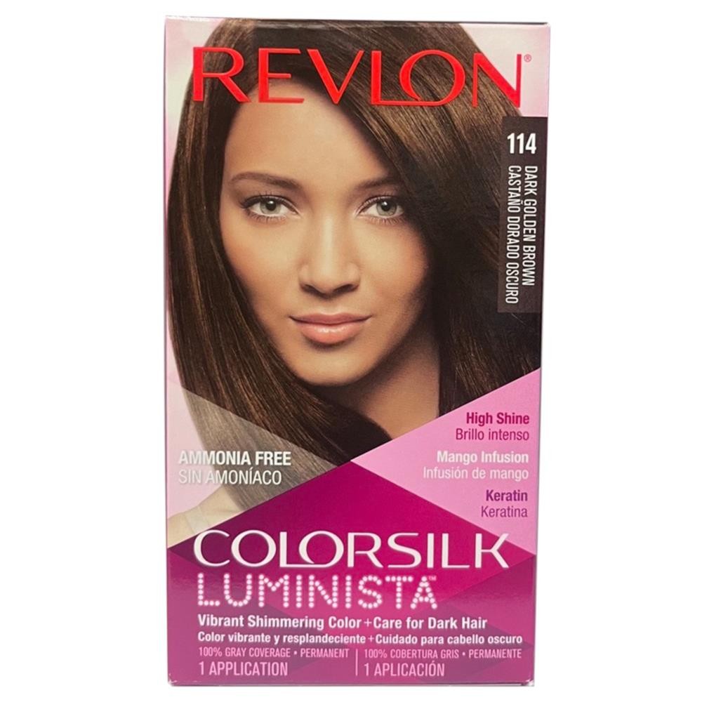 Permanent Hair Color Kit Dark Golden Brown 3-Pack - Ammonia-Free Shine