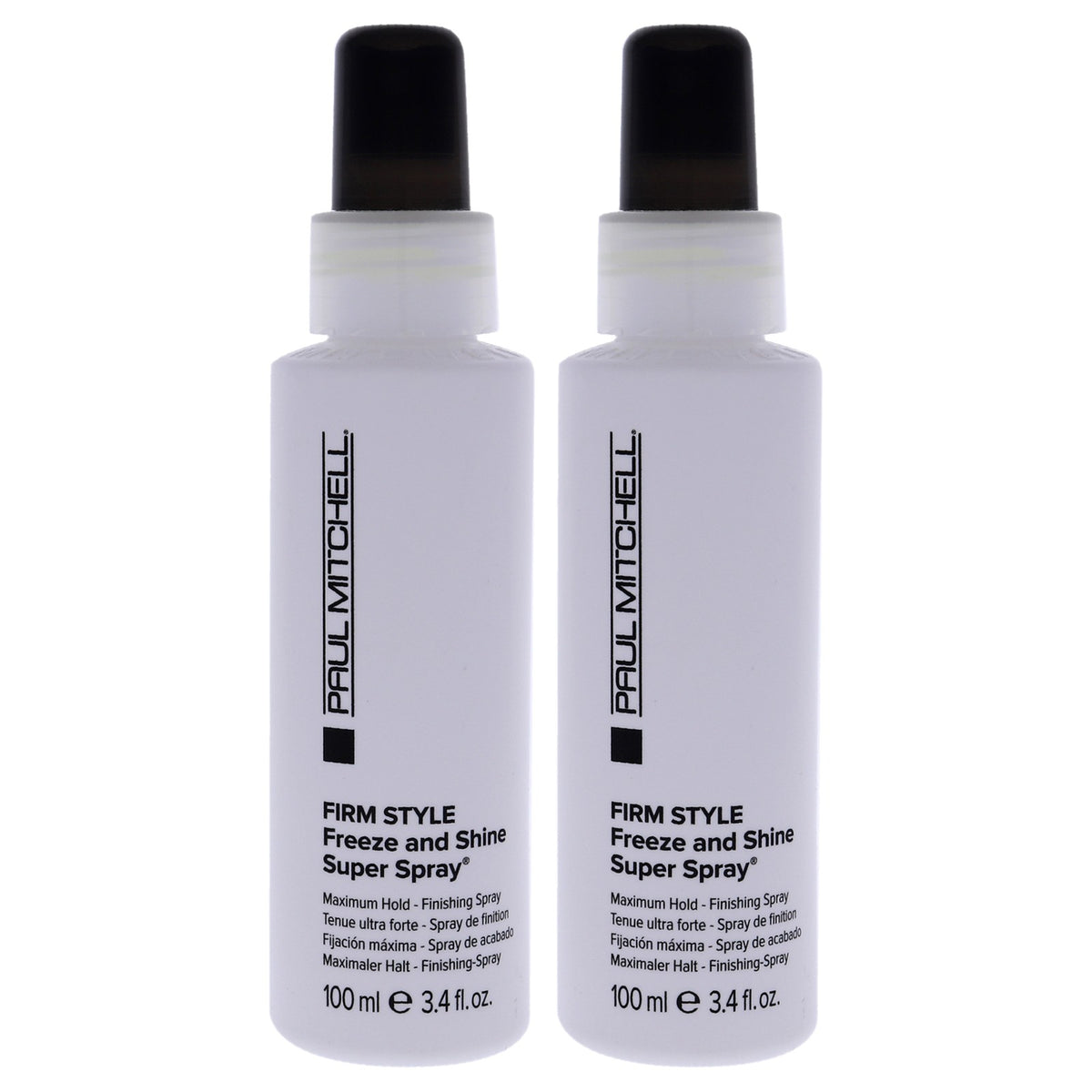 Unisex Hair Spray with Shine Hold & UV Protection - 3.4 oz