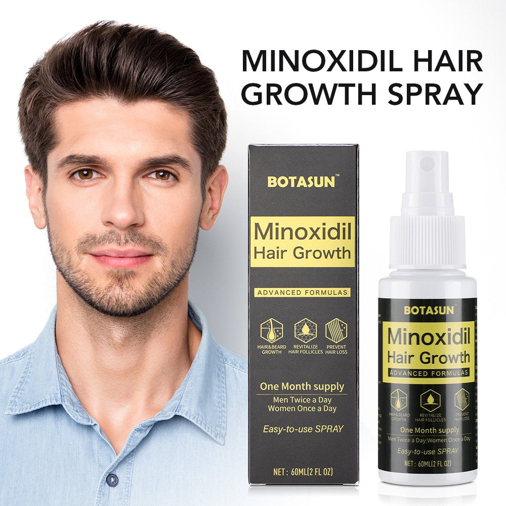 Minoxidil 5% Hair Regrowth Spray for Men - 60ml & Multiple Size Options