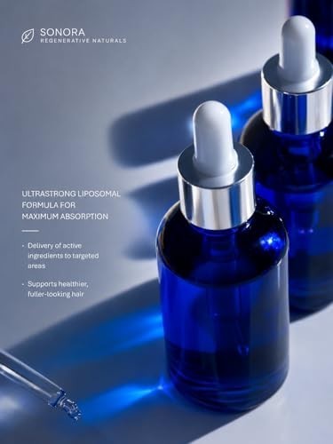 Copper Peptides Hair Growth Serum - 10% Liposomal GHK-Cu for Thicker Hair