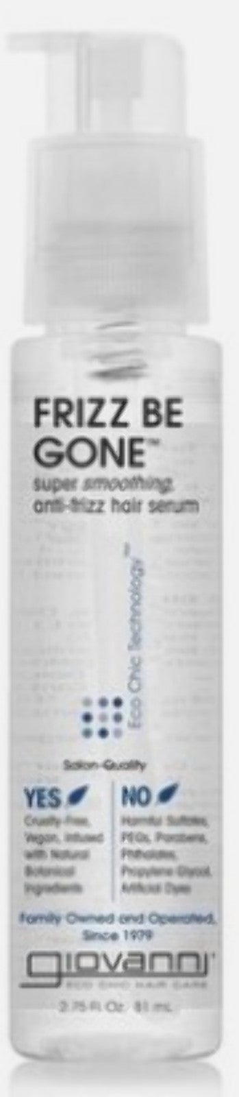 Anti-Frizz Hair Serum with Shine & Color Protection - 3x 2.75oz Bottles