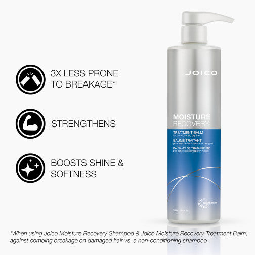Moisture Recovery Hair Treatment Balm 16.9 Oz for Dry & Damaged Hair